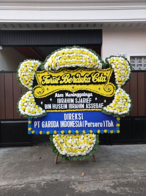 Papan Bunga Duka di Siantan