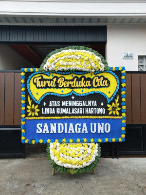 Papan Bunga Duka di Siantan